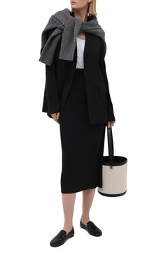Женская юбка из вискозы JIL SANDER черного цвета, арт. JSWS754316-WSY39148 | Фото 2 (Региональные ограничения белый список (Axapta Mercury): RU; Женское Кросс-КТ: Юбка-одежда; Материал сплава: Проставлено; Длина Ж (юбки, платья, шорты): Миди; Материал внешний: Вискоза; Драгоценные камни: Проставлено; Стили: Кэжуэл)