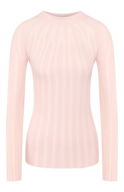 Женский кашемировый пуловер GIORGIO ARMANI светло-розового цвета по цене 106500 руб., арт. 6GAM15/AM41Z | Фото 1