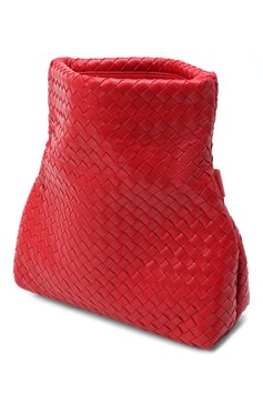 Женская сумка bv fold small BOTTEGA VENETA красного цвета, арт. 642637/V08Z1 | Фото 4 (Сумки-технические: Сумки через плечо; Материал: Натуральная кожа; Региональные ограничения белый список (Axapta Mercury): RU; Материал с плава: Проставлено; Ремень/цепочка: На ремешке; Драгоценные камни: Проставлено; Размер: small)