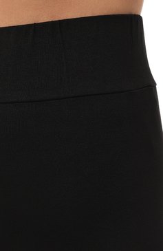 Женские хлопковые легинсы HINNOMINATE черного цвета, арт. HNW996 | Фото 5 (Женское Кросс-КТ: Леггинсы-одежда; Длина (брюки, джинсы): Стандартные; Материал сплава: Проставлено; Материал внешний: Хлопок; Стили: Спорт-шик; Драгоценные камни: Проставлено)