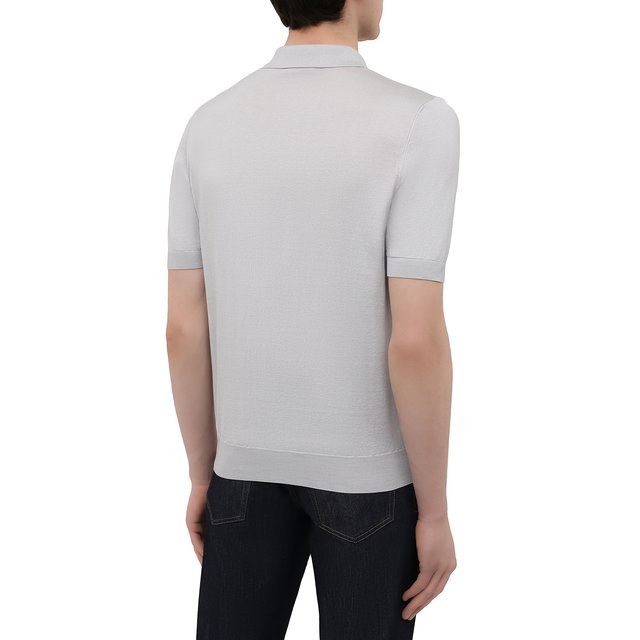 фото Поло из шелка и хлопка zilli