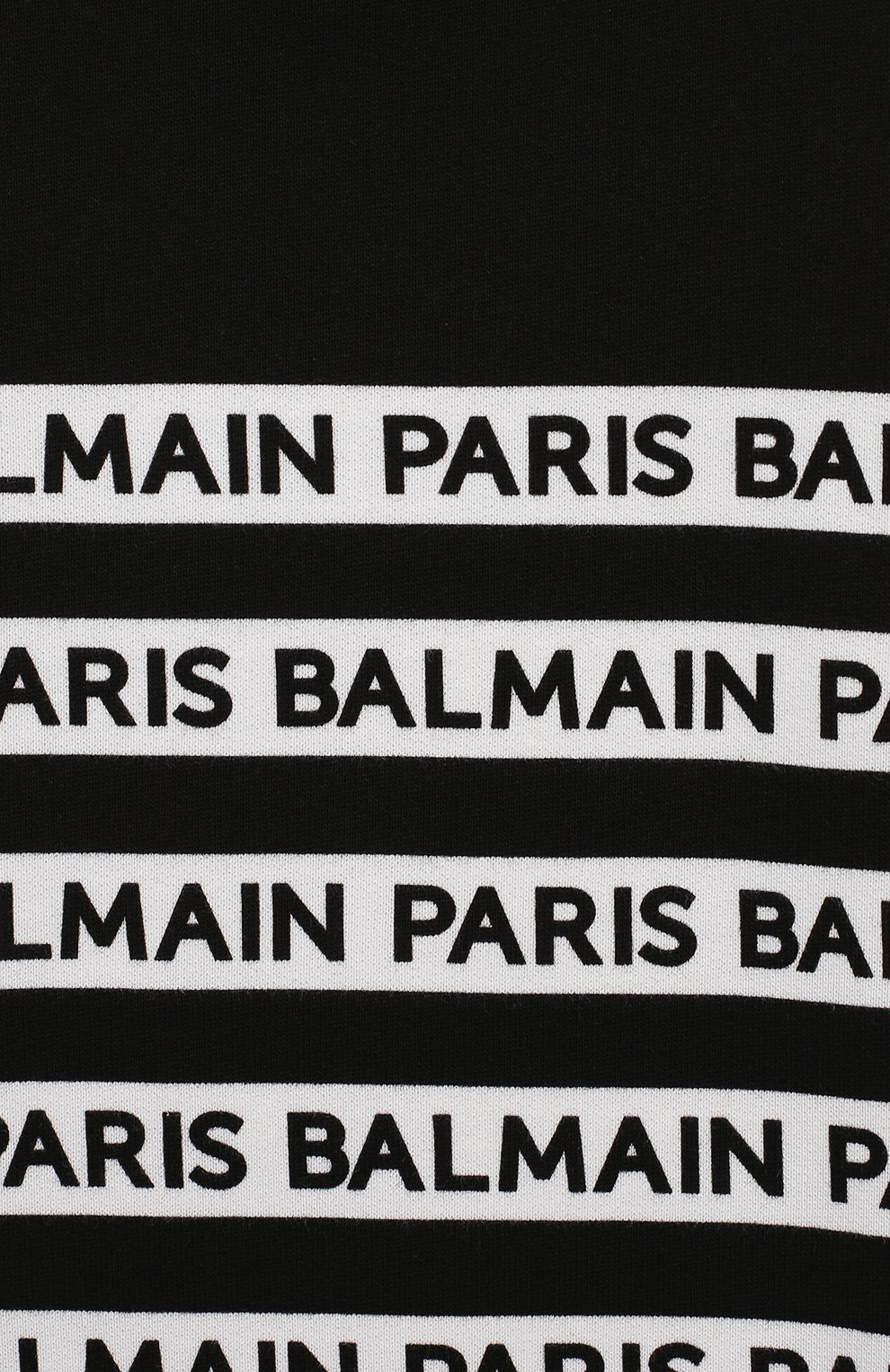 Детский хлопковый свитшот BALMAIN черного цвета, арт. 6L4640/LX230/12-16 | Фото 3 (Рукава: Длинные; Мальчики Кросс-КТ: Толстовка-одежда, Свитшот-одежда; Материал внешний: Хлопок; Статус проверки: Проверена категория; Ростовка одежда: 12 лет | 152 см, 13 - 15 лет | 158 см, 16 лет | 164 см)