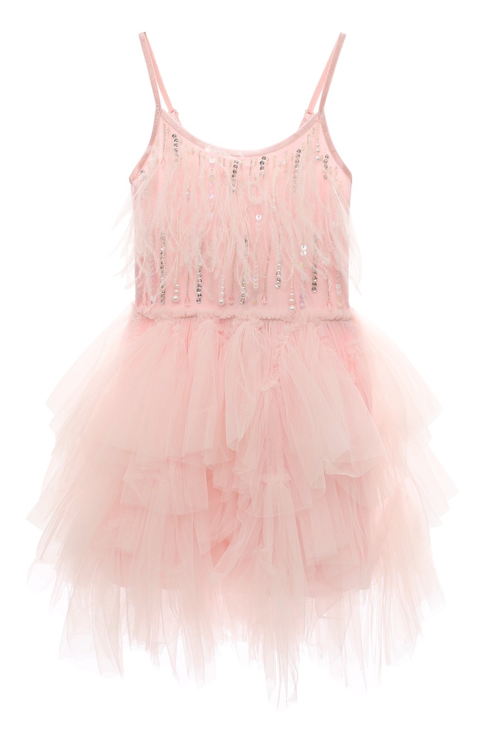 Tutu du Monde - Розовое платье из тюля с бисером для девочек | Childrensalon Outlet