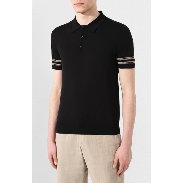 фото Хлопковое поло brioni