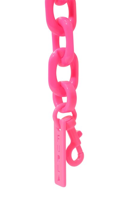 Женские ремень для сумки FURLA розового цвета, арт. WK00029/BX0782 | Фото 2 (Материал: Пластик; Кросс-КТ: ремень-сумка)