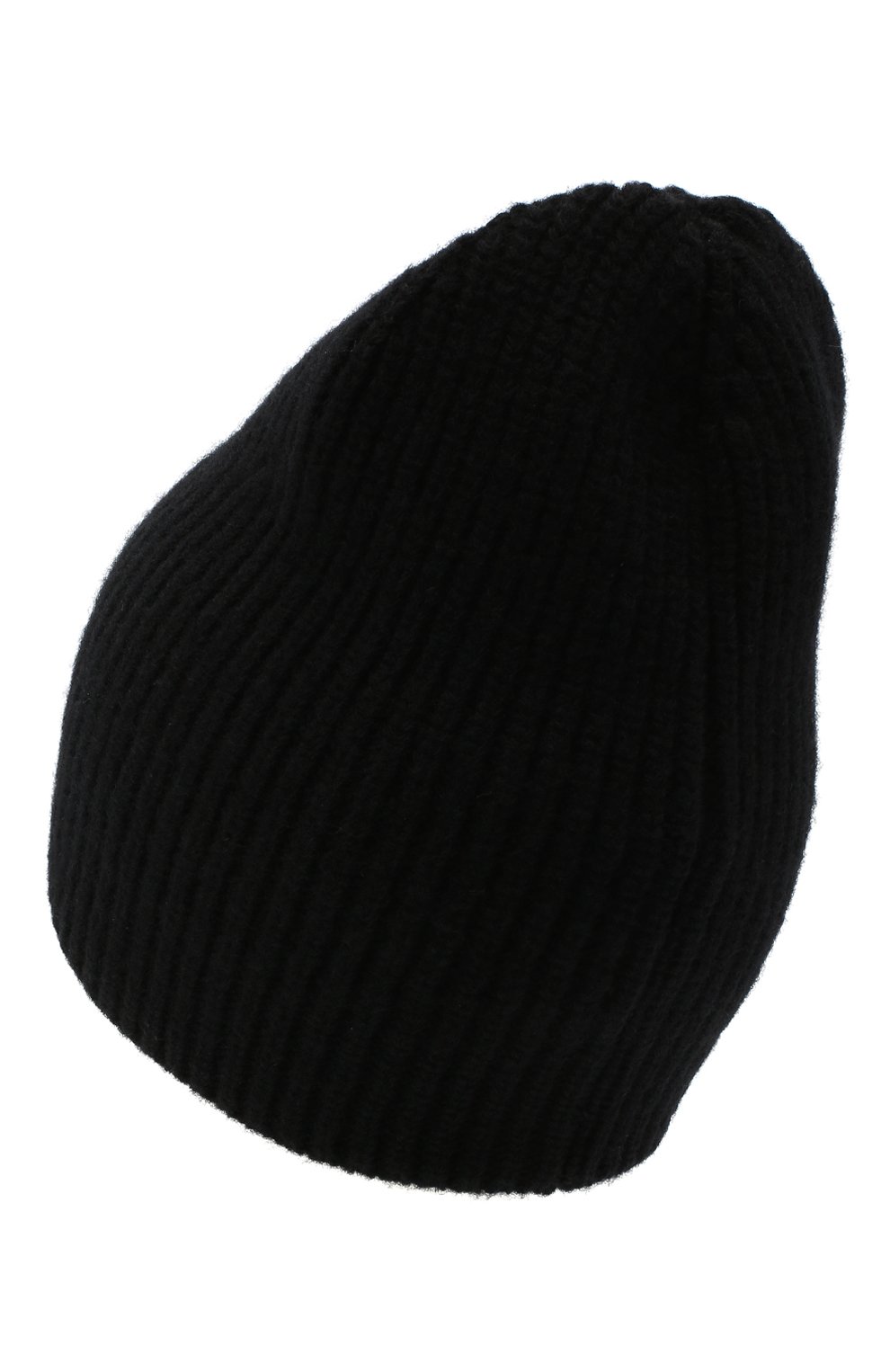 Женская шерстяная шапка MONCLER черного цвета, арт. F2-093-9Z744-00-A9197 | Фото 2 (Материал: Текстиль, Шерсть)