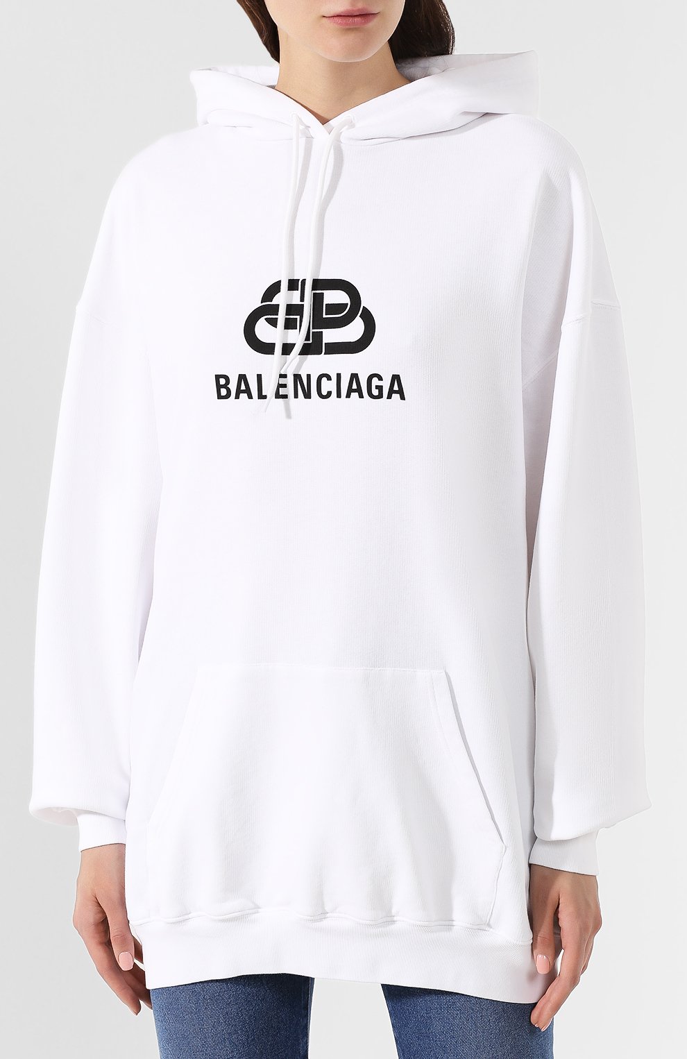 Balenciaga хлопковое худи