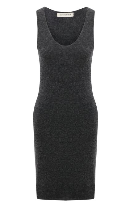 Женское шерстяное платье COLOR TEMPERATURE темно-серого цвета по цене 65000 руб., арт. Т-1,2/557 | Фото 1