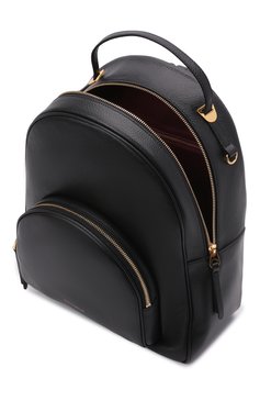 Женский рюкзак lea COCCINELLE черного цвета, арт. E1 I60 14 02 01 | Фото 4 (Материал: Натуральная кожа; Стили: Кэжуэл; Размер: large)