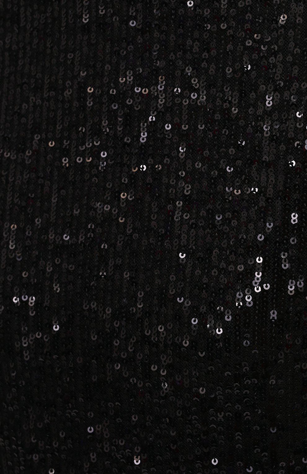 Женское платье с пайетками PIETRO BRUNELLI черного цвета, арт. AS0316/PLP810 | Фото 5 (Стили: Гламурный; Случай: Вечерний; Материал внешний: Синтетический материал, Вискоза; Материал сплава: Проставлено; Материал подклада: Синтетический материал; Длина Ж (юбки, платья, шорты): До колена; Драгоценные камни: Проставлено; Рукава: 3/4; Женское Кросс-КТ: Платье-одежда)