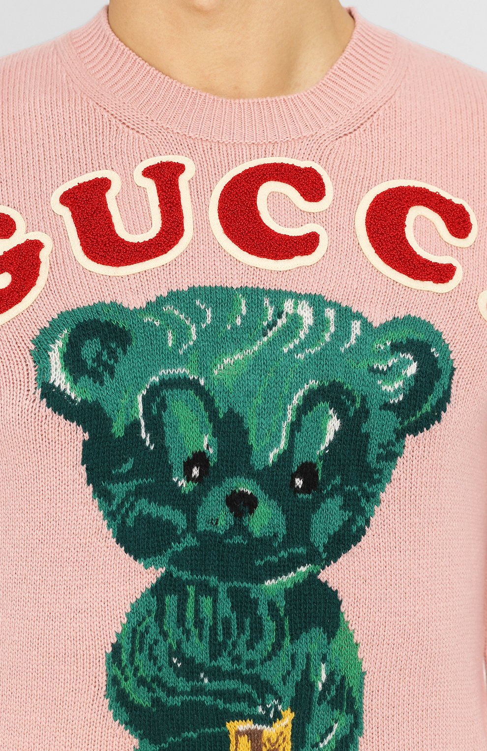 Gucci sweater with store green bear