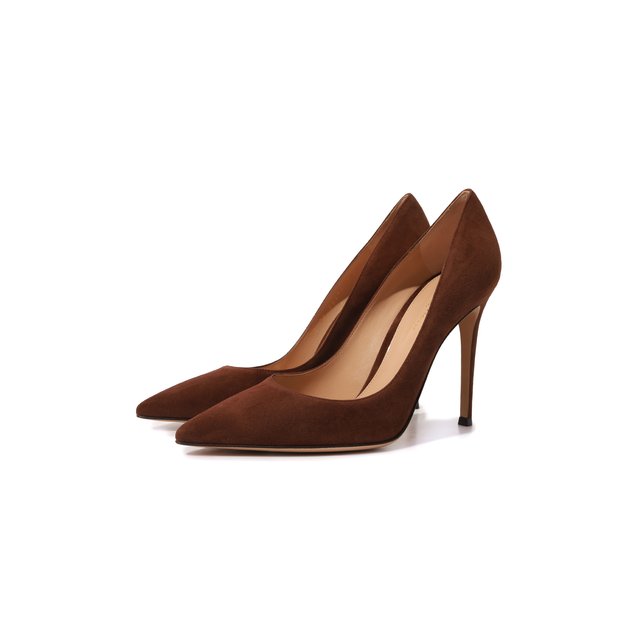 Замшевые туфли Gianvito 105 Gianvito Rossi G28470.15RIC.CAMBR0W