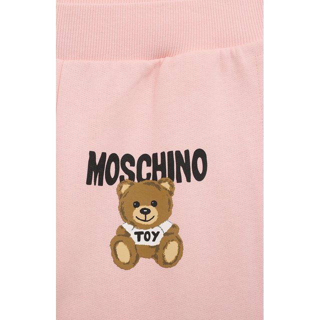 Хлопковые джоггеры Moschino HUP060/LCA32/4-8 Фото 3