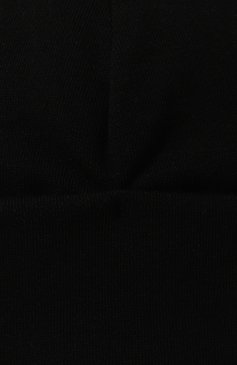 Мужская шапка THOM KROM черного цвета, арт. CAP 55 | Фото 3 (Материал: Текстиль, Хлопок; Кросс-КТ: Трикотаж; Материал сплава: Проставлено; Нос: Не проставлено)