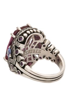 Женское кольцо QUEENSBEE разноцветного цвета, арт. 101386/14,23 | Фото 2 (Материал: Серебро; Региональные ограничения белый список (Axapta Mercury): RU)