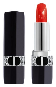 Помада для губ rouge dior satin, 844 трафальгар DIOR  цвета, арт. C017200844 | Фото 1 (Финишное покрытие: Сатиновый)