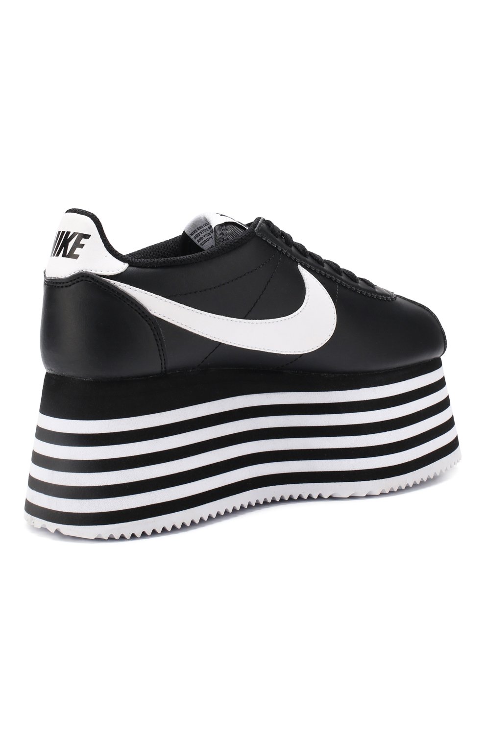 Comme des garçons cheap x nike platform sneakers