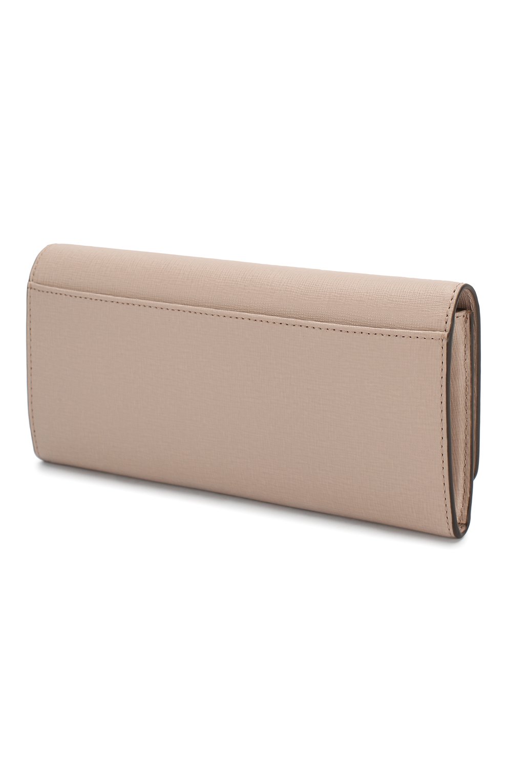 Женские кожаный кошелек babylon  FURLA бежевого цвета, арт. PU02/B30 | Фото 2 (Материал: Натуральная кожа)