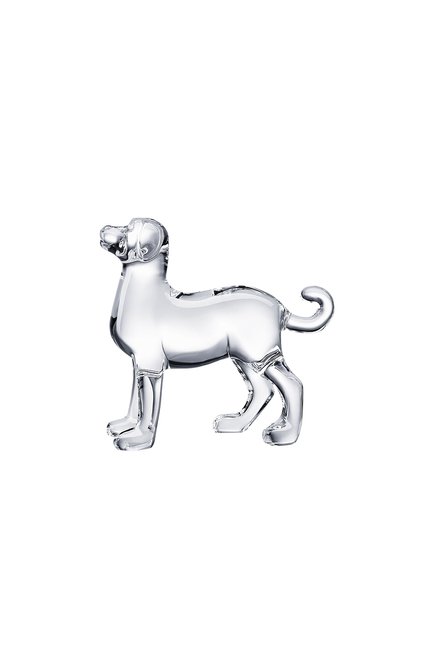 Скульптура dog BACCARAT прозрачного цвета по цене 29950 руб., арт. 2 811 187 | Фото 1