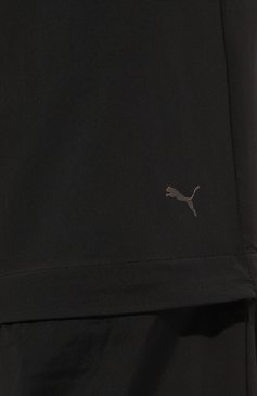 Мужские брюки PUMA черного цвета, арт. 53346101 | Фото 5 (Длина (брюки, джинсы): Стандартные; Случай: Повседневный; Кросс-КТ: Спорт; Материал внешний: Синтетический материал; Материал сплава: Проставлено; Нос: Не проставлено; Стили: Спорт-шик; Драгоценные камни: Проставлено)