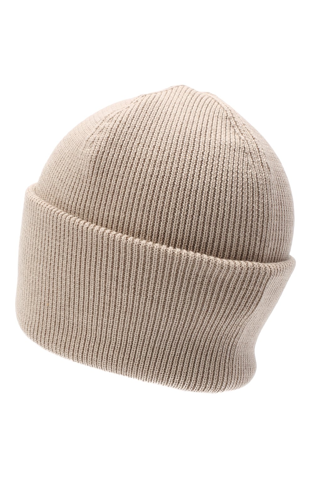 Мужская шерстяная шапка CANADA GOOSE бежевого цвета, арт. 6936M | Фото 2 (Материал: Текстиль, Шерсть; Кросс-КТ: Трикотаж)