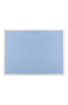 Детского кашемировое одеяло BABY T голубого цвета, арт. 23AIC822C0 | Фото 4 (Материал: Текстиль, Кашемир, Шерсть; Материал сплава: Проставлено; Нос: Не проставлено)