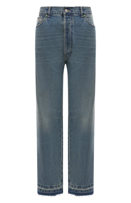Женские джинсы BARROW голубого цвета, арт. F3BWW0PA065 | Фото 1 (Материал сплава: Проставлено; Материал внешний: Хлопок; Длина (брюки, джинсы): Стандартные; Драгоценные камни: Проставлено)
