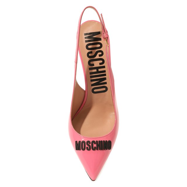 Кожаные туфли Moschino  MA10328C1G/MB0 Фото 6