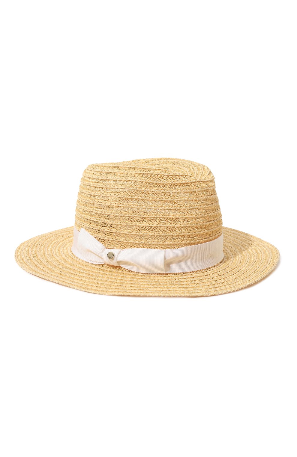 Женская шляпа INVERNI бежевого цвета, арт. 5589 CC | Фото 1 (Материал сплава: Проставлено; Нос: Не проставлено; Материал: Растительное волокно)