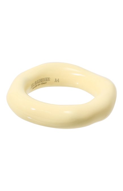 Женское кольцо JIL SANDER кремвого цвета по цене 43950 руб., арт. J11UQ0023 J12027 | Фото 1
