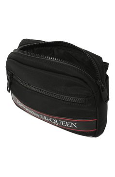 Мужская текстильная поясная сумка ALEXANDER MCQUEEN черного цвета, арт. 625512/HV2AB | Фото 5 (Случай: Повседневный; Материал сплава: Проставлено; Стили: Спорт-шик; Материал: Текстиль; Драгоценные камни: Проставлено; Размер: small)