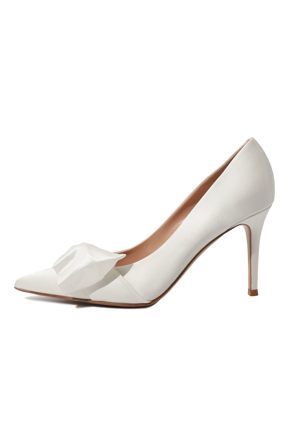 Текстильные туфли Safira Gianvito Rossi  G22288.85RIC.RASBIAN Фото 4