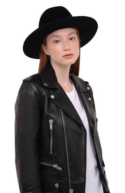 Женская шляпа london COCOSHNICK HEADDRESS черного цвета, арт. london | Фото 2 (Материал: Текстиль, Хлопок)