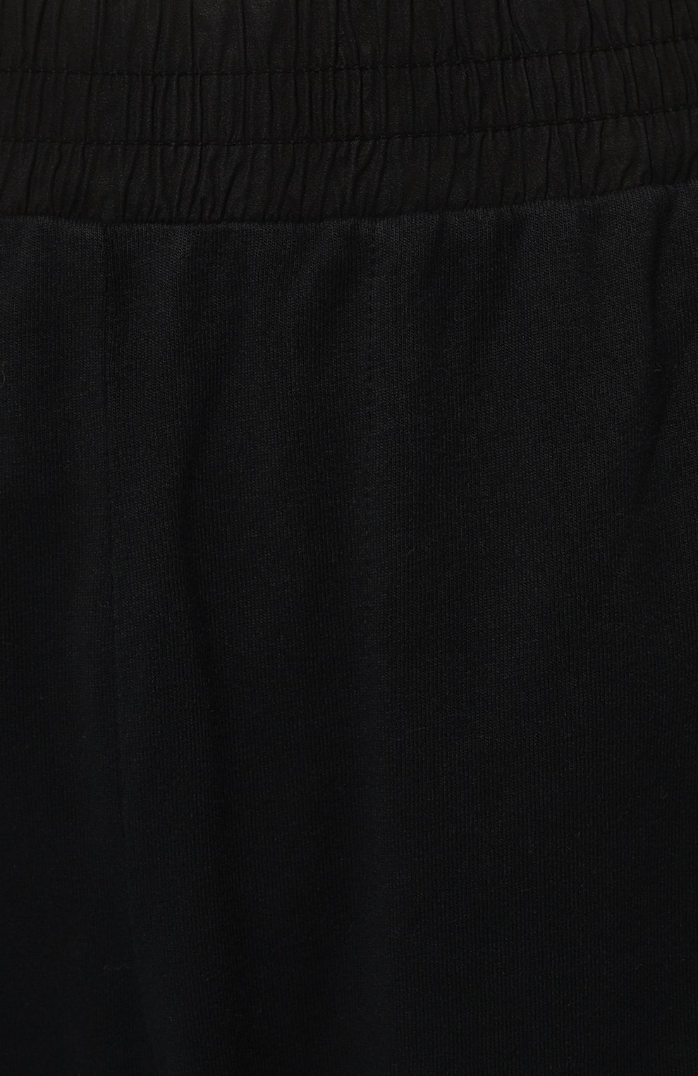 Женские хлопковые джоггеры DEHA черного цвета, арт. D83715 | Фото 5 (Силуэт Ж (брюки и джинсы): Джоггеры; Женское Кросс-КТ: Джоггеры - брюки; Материал сплава: Проставлено; Материал внешний: Хлопок; Стили: Спорт-шик; Драгоценные камни: Проставлено; Длина (брюки, джинсы): Укороченные)
