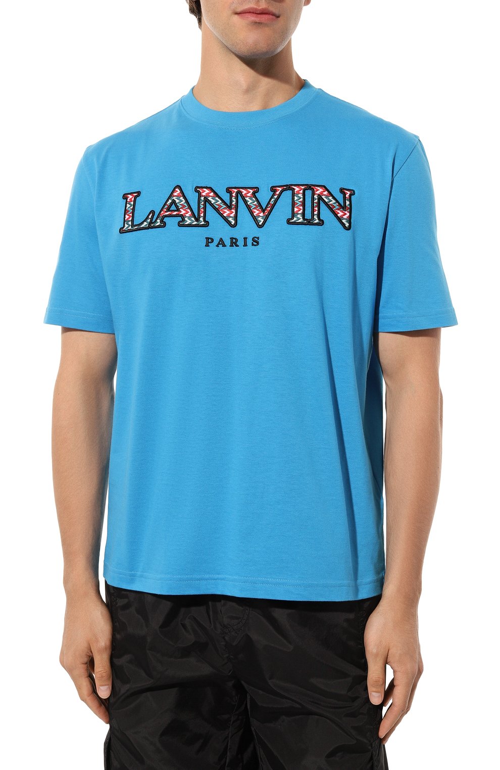 Хлопковая футболка Lanvin  RM TS0005/J207 Фото 3