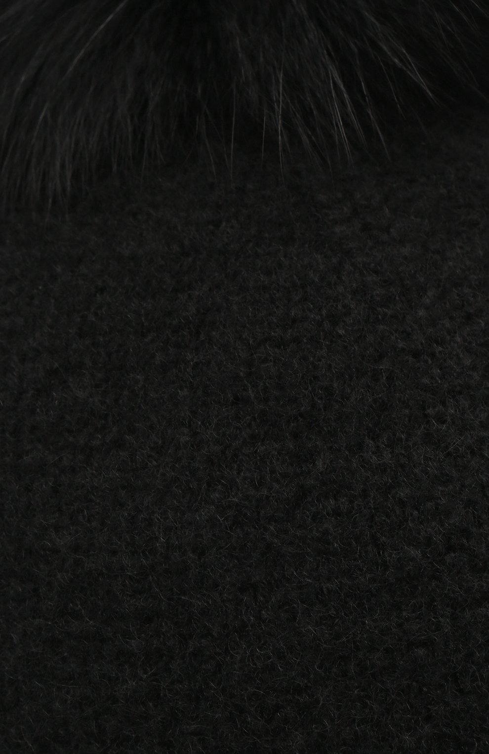 Детского кашемировая шапка GIORGETTI CASHMERE черного цвета, арт. MB1693/TU/12A | Фото 3 (Материал: Текстиль, Кашемир, Шерсть)