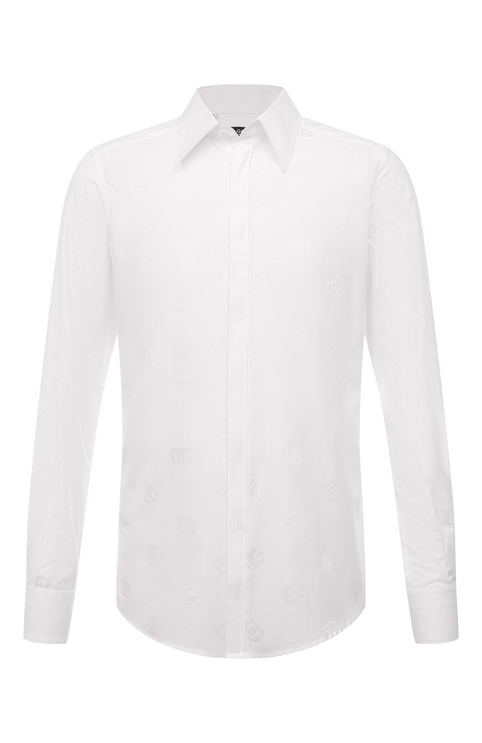 Рубашки Dolce & Gabbana, Хлопковая рубашка Dolce & Gabbana, Италия, Белый, Хлопок: 100%;, 13332501  - купить