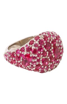 Женское кольцо LEVASHOVAELAGINA розового цвета, арт. le/r | Фото 1 (Материал: Металл)