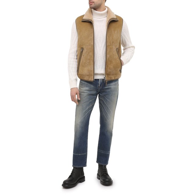 фото Жилет из овчины tom ford