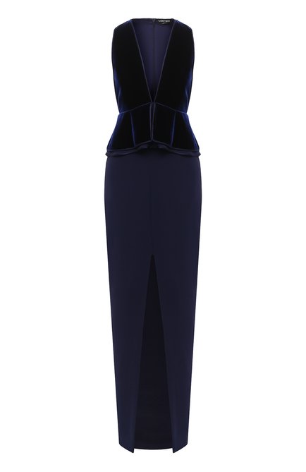 Женское платье TOM FORD темно-синего цвета по цене 483500 руб., арт. AB2883-FAX103 | Фото 1