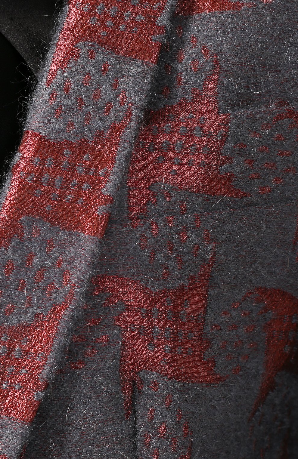 Женский жакет GIORGIO ARMANI разноцветного цвета, арт. 9WHGG0A8/T0148 | Фото 5 (Материал внешний: Шерсть, Синтетический материал; Рукава: Длинные; Длина (для топов): Стандартные; Случай: Формальный; 1-2-бортные: Однобортные; Женское Кросс-КТ: Жакет-одежда; Материал подклада: Шелк)