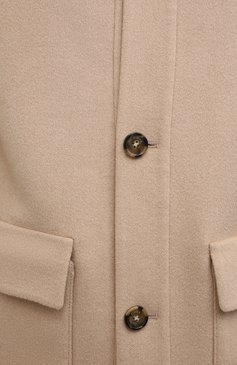 Мужская шерстяная куртка LORO PIANA бежевого цвета, арт. FAL6999 | Фото 5 (Кросс-КТ: Куртка; Мужское Кросс-КТ: шерсть и кашемир; Материал внешний: Шерсть; Рукава: Длинные; Материал сплава: Проставлено; Драгоценные камни: Проставлено; Длина (верхняя одежда): Короткие; Стили: Кэжуэл)
