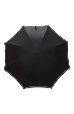 Мужской складной зонт ALEXANDER MCQUEEN черного цвета, арт. 557708/4D49Q | Фото 1 (Материал: Текстиль, Синтетический материал, Металл)
