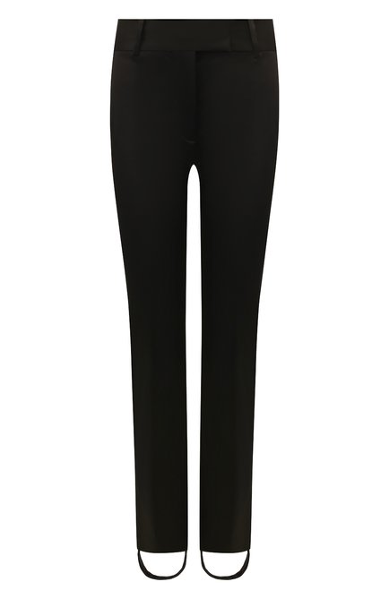 Женские хлопковые брюки со штрипками TOM FORD черного цвета по цене 133500 руб., арт. PAW302-FAX615 | Фото 1