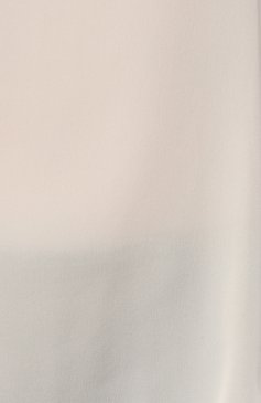 Женский шелковый топ THEORY кремвого цвета, арт. M0502518 | Фото 5 (Материал внешний: Шелк; Длина (для топов): Стандартные; Рукава: Без рукавов; Стили: Минимализм)