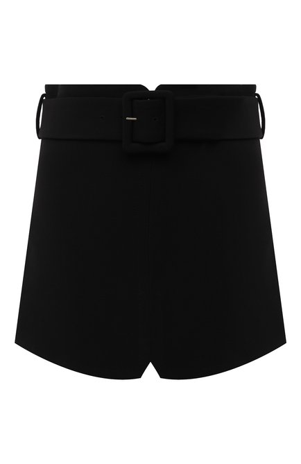 Женская шерстяная юбка VERSACE черного цвета по цене 133000 руб., арт. 1002322/1A01460 | Фото 1