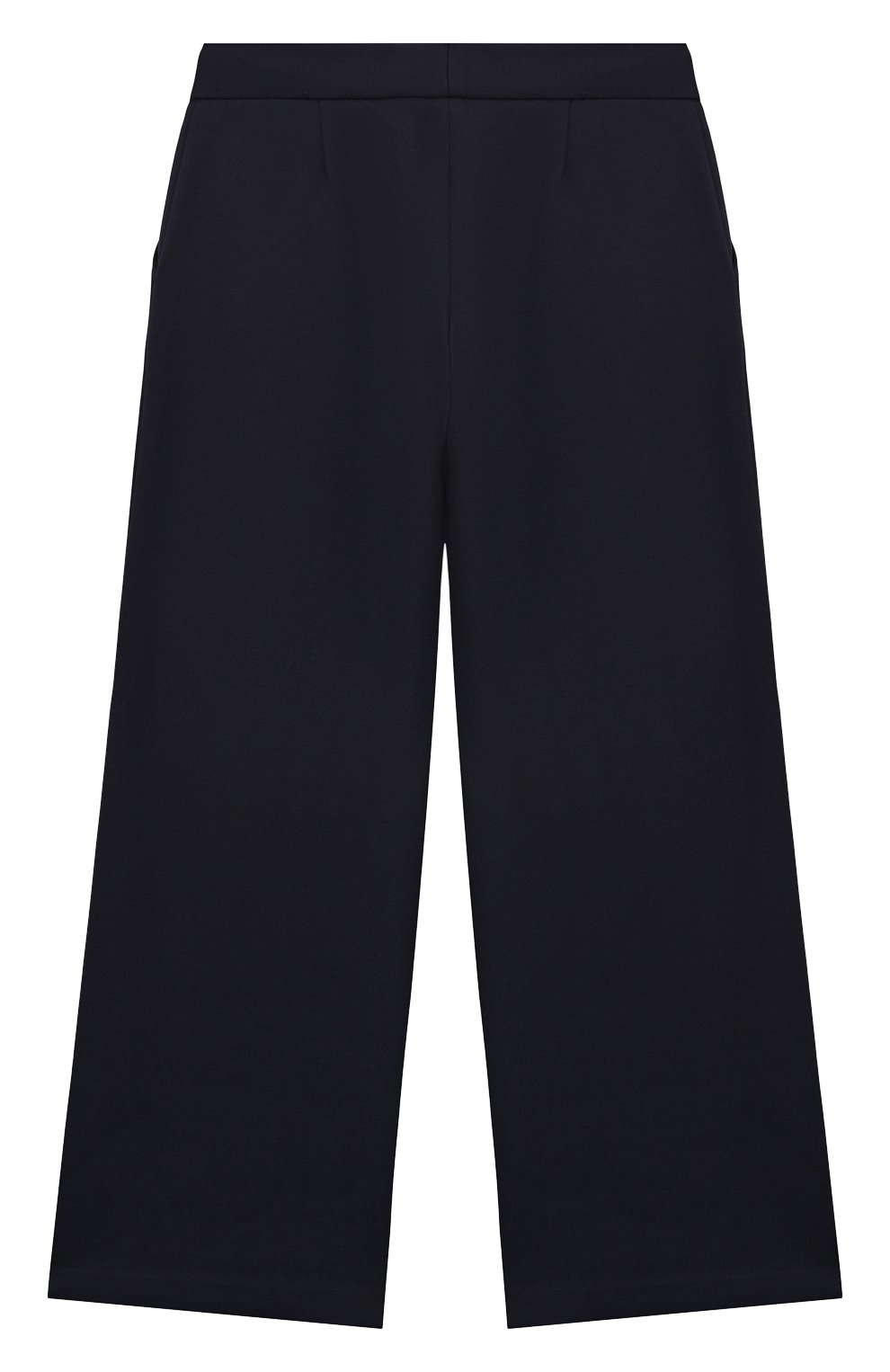 Детские брюки из вискозы DAL LAGO темно-синего цвета, арт. R209/8111/13-16 | Фото 2 (Материал сплава: Проставлено; Нос: Не проставлено; Стили: Классический; Материал внешний: Вискоза)