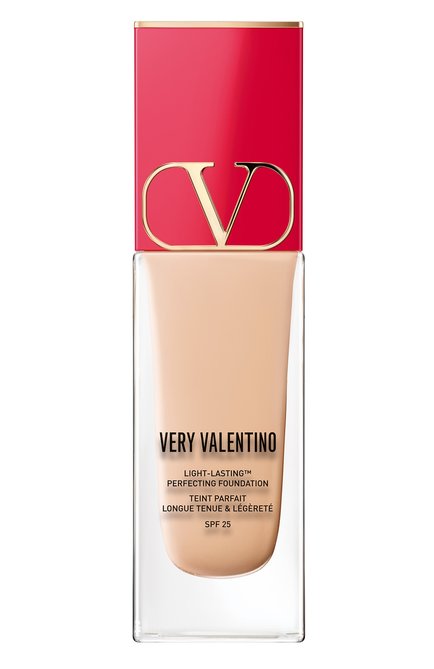 Тональная основа для лица very valentino, ligr2 (25ml) VALENTINO бесцветного цвета, арт. 3614273218054 | Фото 1