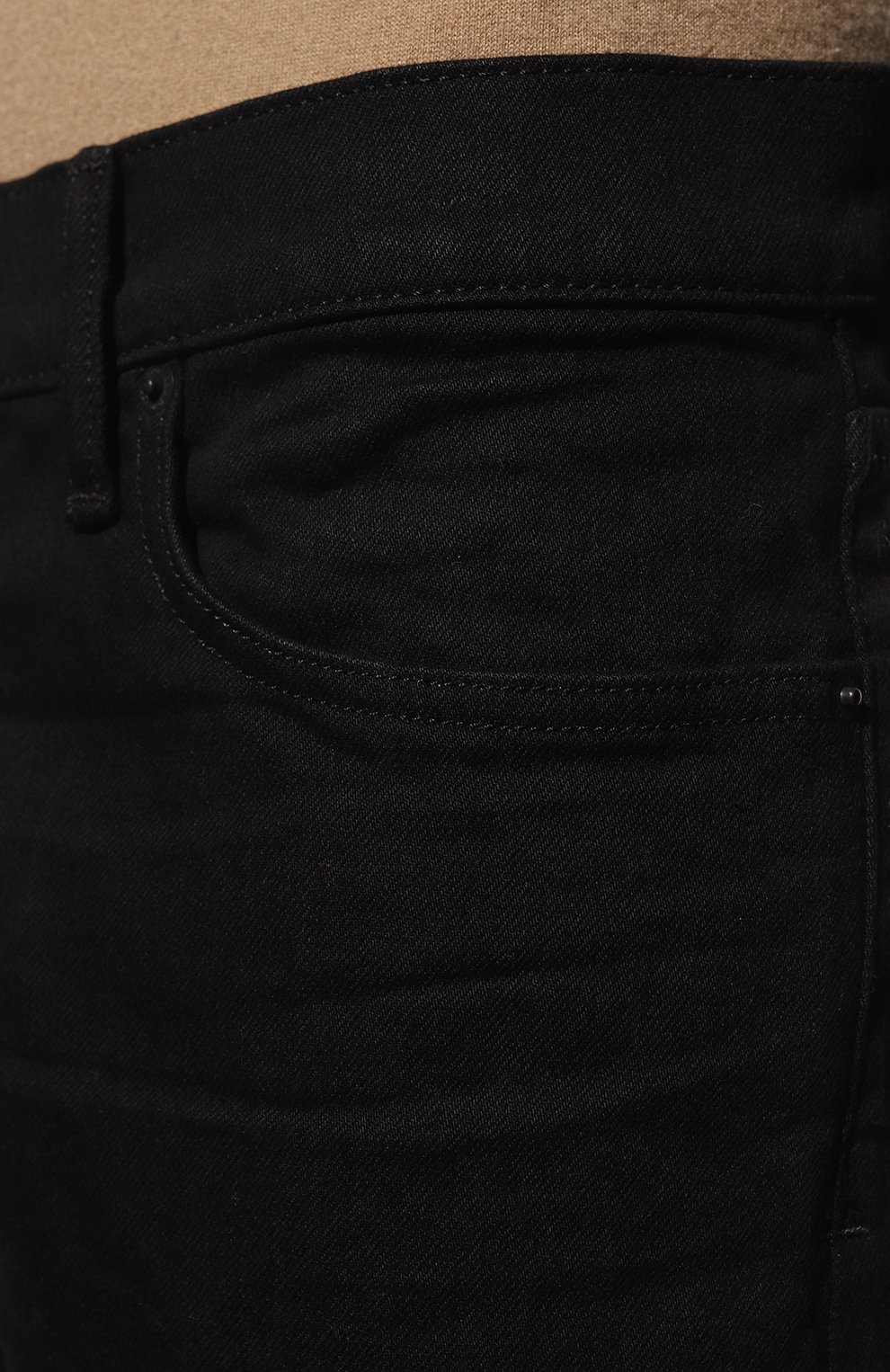 Мужские джинсы TOM FORD черного цвета, арт. BRJ05/TFD002 | Фото 5 (Силуэт М (брюки): Прямые; Кросс-КТ: Деним; Длина (брюки, джинсы): Стандартные; Материал внешний: Хлопок; Статус проверки: Проверено, Проверена категория)