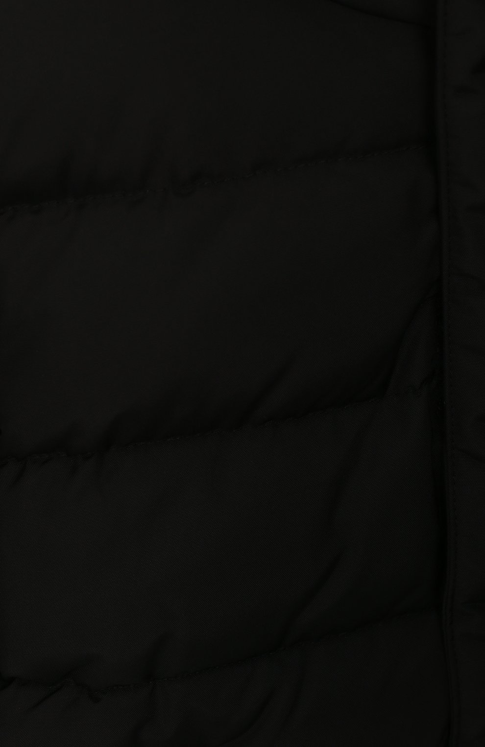 Детского пуховая куртка DOLCE & GABBANA черного цвета, арт. L4JB0L/G7TXF/8-14 | Фото 3 (Кросс-КТ: Зима; Рукава: Длинные; Материал внешний: Синтетический материал; Мальчики Кросс-КТ: Пуховик-верхняя одежда; Материал подклада: Синтетический материал; Материал утеплителя: Пух и перо)